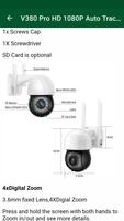 V380 Pro Smart Camera Guide الملصق