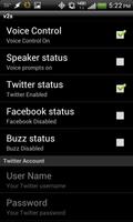 Voice 2 Social تصوير الشاشة 3