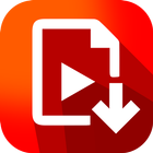 Free social video downloader icon
