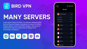 Bird VPN اسکرین شاٹ 3