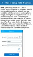 V380 ip camera guide Screenshot 3