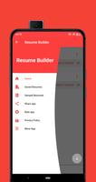 Easy Resume Builder & CV maker capture d'écran 1