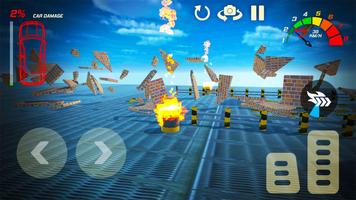 Smash Cars Destruction Driving imagem de tela 1