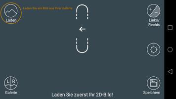 2D - 3D Umsetzer Plakat