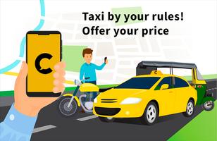 CARBERY — Taxi by your rules! poster