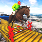 Mega Ramps : Horse Showjumping icône