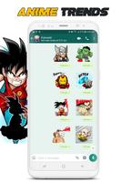 Anime Stickers for WhatsApp (WAStickerApps) ảnh chụp màn hình 1