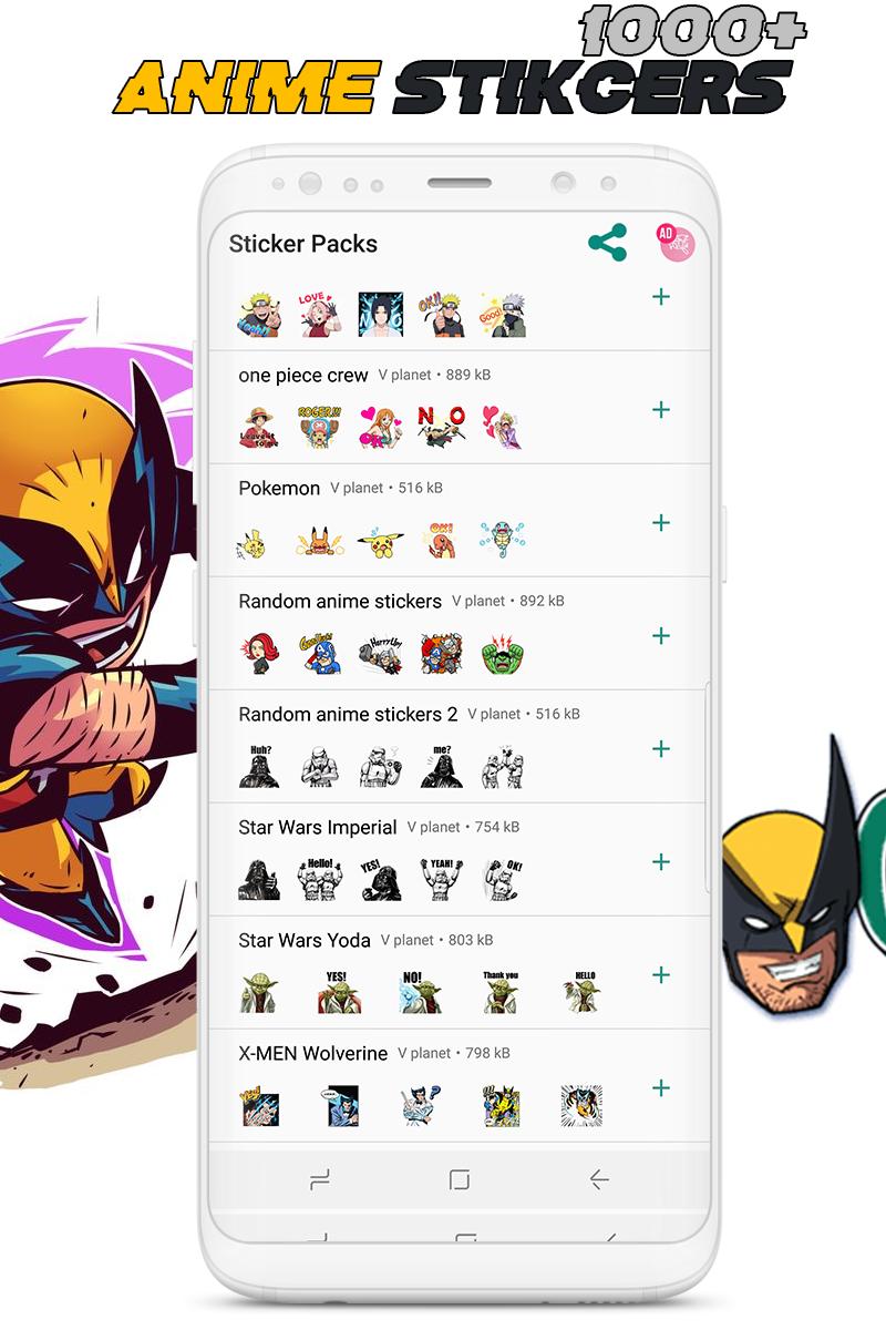 Stiker Anime Untuk Whatsapp Wastickerapps For Android Apk Download