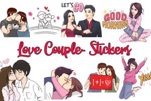 Love and Romantic Stickers Packs - (WAStickerApps) Affiche