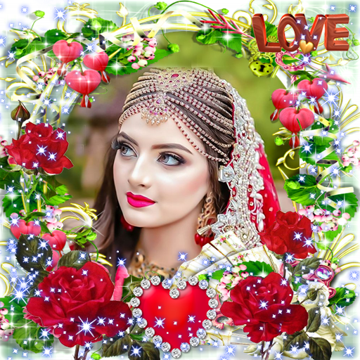 Lovely Flower Photo Frame