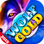 Wolf Gold Fire icône