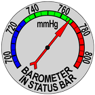 Barometer In Status Bar icône
