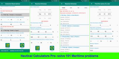 Nautical Calculators captura de pantalla 3