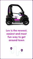 Lev - e-vehicle sharing poster