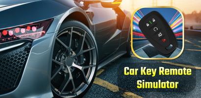 Car Key Remote Lock Simulator پوسٹر