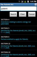 The Patents Act capture d'écran 1