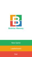 Brainiac Memory Puzzle Game Affiche