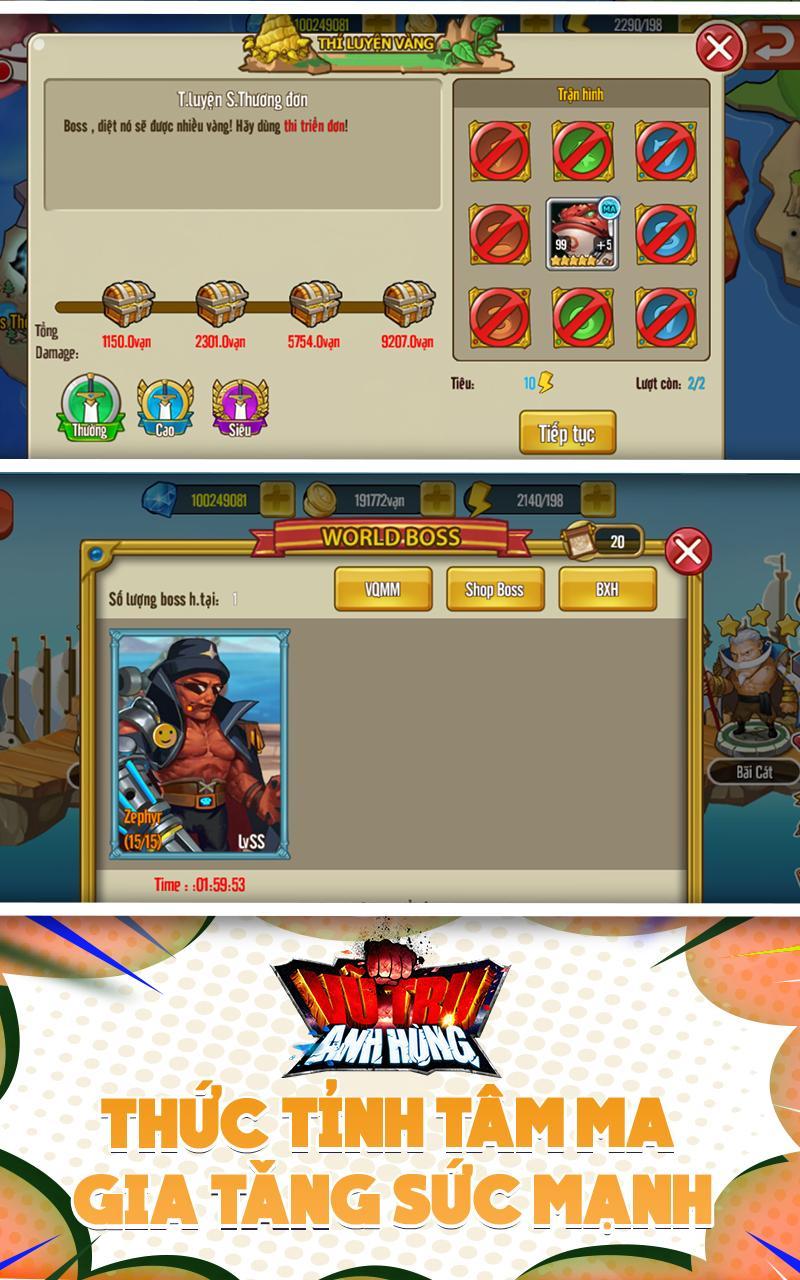 Tựa Game Manga Vũ Trụ Anh Hung Từ Nph Funtap Chinh Thức Ra Mắt Cộng đồng Game Thủ