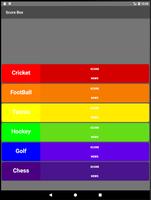 Score Box تصوير الشاشة 3