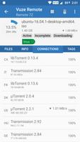 Vuze Remote capture d'écran 3