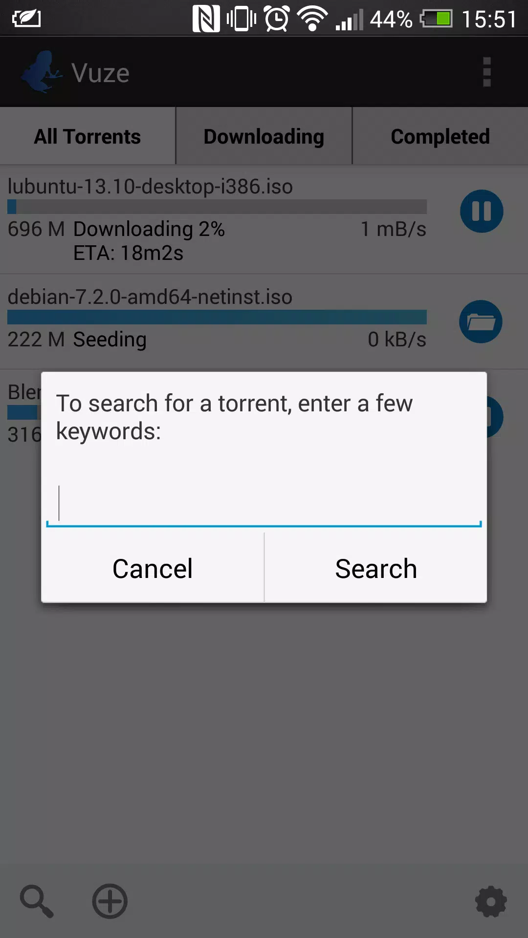 Vuze Torrent Downloader APK