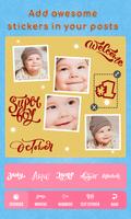 2 Schermata Baby Pics : Stories & Collages
