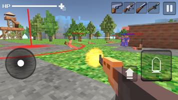 Pixel Gun Shooter 3D plakat