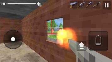 Pixel Gun Shooter 3D captura de pantalla 1