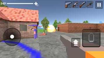 Pixel Gun Shooter 3D captura de pantalla 2