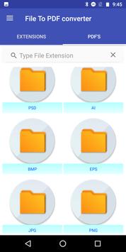File to PDF Converter(Ai, PSD, EPS, PNG, BMP, Etc) 截图 4