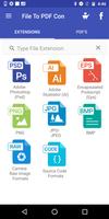 File to PDF Converter(AI, PSD) Affiche