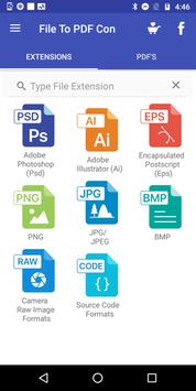 File to PDF Converter(Ai, PSD, EPS, PNG, BMP, Etc) 海报