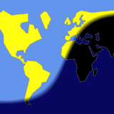 Day & Night Map