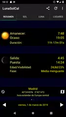 Descargar APK de LunaSolCal Mobile