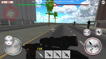 Mad Zombie : Sniper Gun Shot 3 captura de pantalla 3