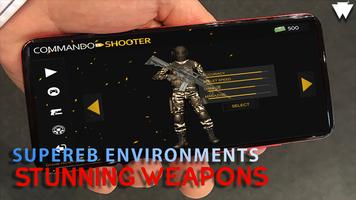 कमांडो शूटर: अस्तित्व हमला युद स्क्रीनशॉट 2