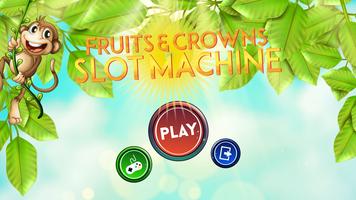 fruits et couronnes: machine à sous 2020 Affiche