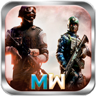 Modern War-Face : fps games 20 ไอคอน