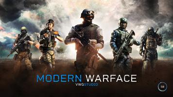 Modern War-Face : fps games 20 পোস্টার