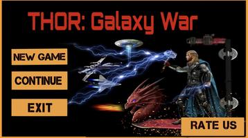 Thor Galaxy War :Action Poster