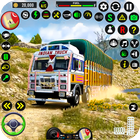 Индийский грузовик вождение 3D иконка