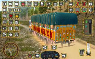 Indian Truck Offroad Cargo 3D скриншот 3