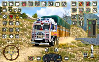 Indian Truck Offroad Cargo 3D تصوير الشاشة 1
