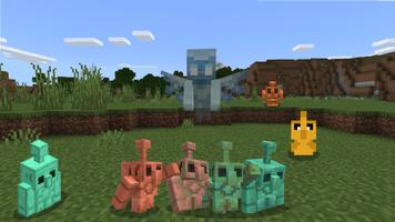 Copper Golem Addon for MCPE poster