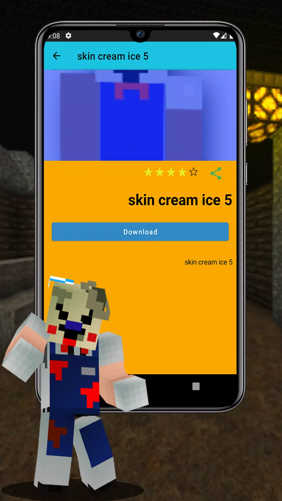 Download Ice Scream 5 for MCPE android on PC