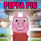 MCPE Peppa pig addon skin ไอคอน