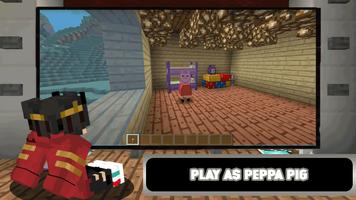 MCPE Peppa pig addon skin ภาพหน้าจอ 2