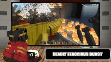 Shin Godzilla MOD for MCPE تصوير الشاشة 2