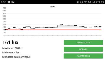 LuxMeter capture d'écran 2