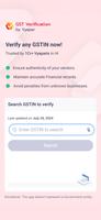 GSTIN search and validation poster